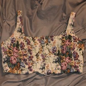 Front Clasp Crop Tank Top